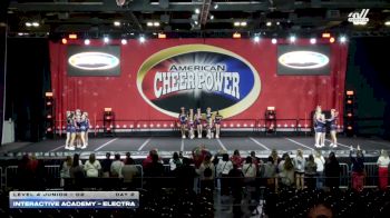 Interactive Academy - ELECTRA [2026 L4 Junior - D2 Day 2] 2026 Cheer Power Grand Nationals