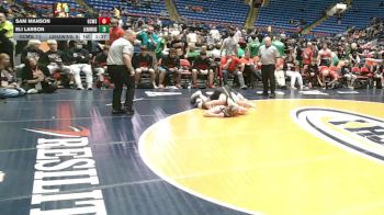 190 lbs Quarterfinals (8 Team) - Sam Manson, Gibson City (G.C.-Melvin-Sibley) vs Eli Larson, Lena (L.-Winslow)