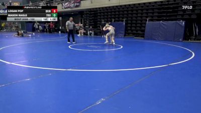 152 lbs Consi Of 8 #1 - Logan Pop, Drums vs Mason Nagle, Tyrone