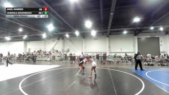 101 lbs Semifinal - Ariel Romero, San Diego Move vs Laieghla Boudreaux, NM Beast