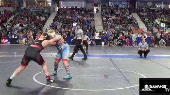 150 lbs Champ. Round 1 - Brixton Byerley, Chanute vs Chisum Modlin, KS Thunderstruck