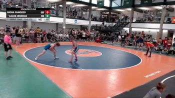 164-175 lbs Champ. Round 1 - Caleb Jendras, Built By Brunson vs Giona Panozzo, Clifton Central