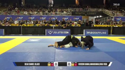 Hixson Kamalamaikamaluhia Vigil vs Beau Daniel Black 2026 Pan Kids Jiu-Jitsu IBJJF Championship