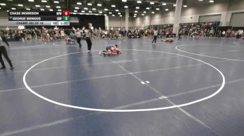 126 lbs Champ. Rd Of 16 - George Bringus, Greater Heights Wrestling vs Chase Morrison, Michigan Premier WC