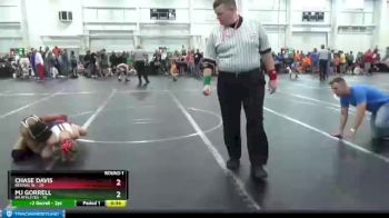 84 lbs Round 1 (8 Team) - Chase Davis, Revival W vs MJ Gorrell, 84 Athletes
