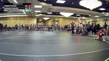 165 lbs Quarterfinal - Madelyn Oliver, Benjamin Brawlers vs Harleigh Toepfer, Apex - Michigan