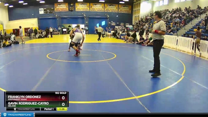 182 Gold Round 5 - Gavin Rodriguez-Cayro, Deland vs Franklyn Ordonez ...