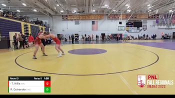 189 lbs Round 3 - Thomas `tc` Wills, Spartan Mat Club vs Rade Ostrander, Spartan Mat Club