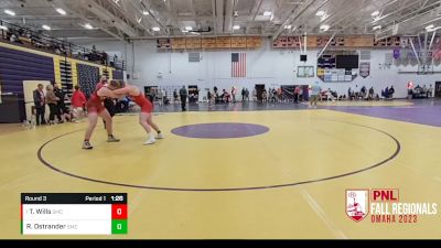 189 lbs Round 3 - Thomas `tc` Wills, Spartan Mat Club vs Rade Ostrander, Spartan Mat Club