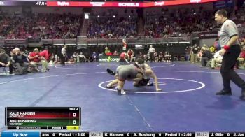 2A-145 lbs Cons. Round 4 - Kale Hansen, Monticello vs Abe Bushong, Winterset