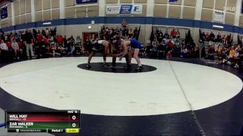 144 lbs Semis & Wb (16 Team) - Will May, Roncalli vs Zar Walker, Mishawaka