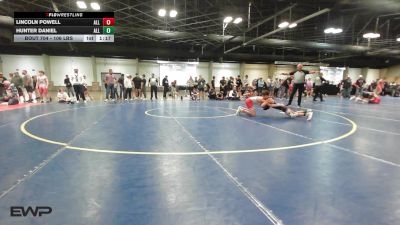 106 lbs Rr Rnd 1 - Lincoln Powell, All American Wrestling vs Hunter Daniel, All American Wrestling