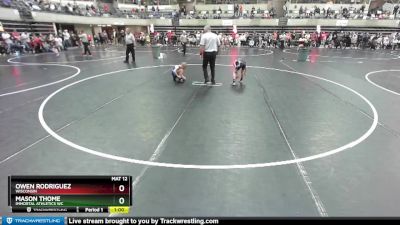 65 lbs Quarterfinal - Mason Thome, Immortal Athletics WC vs Owen Rodriguez, Wisconsin