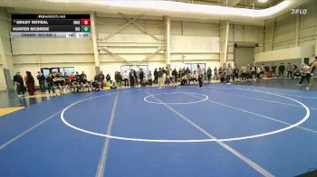 132 lbs Champ. Round 2 - Hunter McBride, Ridgeline vs Grady Roybal, Union