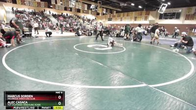 63 lbs Cons. Round 1 - Alec Casaca, TUF California Wrestling Acade vs Marcus Sorden, Fallbrook Wrestling Club