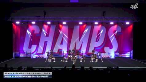 Peak Elevation Cheer - Everest [2025 L2 Junior - D2 - Small Day 2] 2025 CHAMPS Grand Nationals
