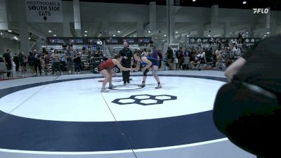 72 kg Cons. Sub-quarters - Madelyn Oliver, Benjamin Brawlers Wrestling Club vs Micah Fisher, Greenbrier Wrestling Club