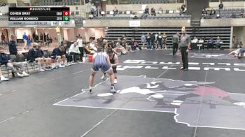 189 lbs Round 5 (6 Team) - Cohen Dray, Kearney, MO vs William Romero, Saint Francis, MN