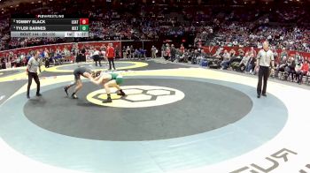 D3-120 lbs Semifinal - Tyler Barnes, Delta vs Tommy Slack, Lake Cath.