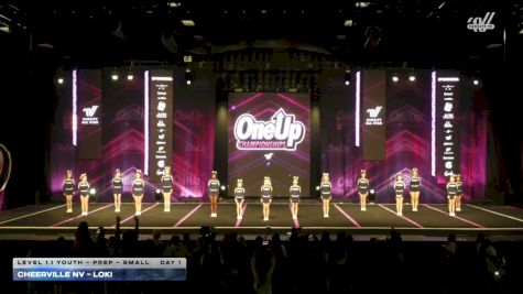 CheerVille NV - Loki [2026 L1.1 Youth - PREP - Small Day 1] 2026 One Up Grand Nationals