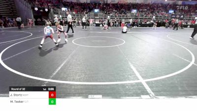 65 lbs Round Of 32 - Jack Stortz, Northeast Iowa Wrestling Club (NEIWC) vs Maverick Tasker, Tj Trained