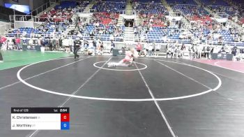 126 lbs Rnd Of 128 - Koufax Christensen, Iowa vs Jason Worthley, Utah