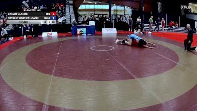 61kg Round 1 - Sarah Clarke, Smithers Wrestling Club vs Natalie Wojciechowski, Coast Wrestling Academy & Society