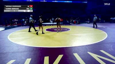 105 lbs Cons. Semi - Jazmin Serrano, Tokay vs Neveah Rodriquez, Golden Valley