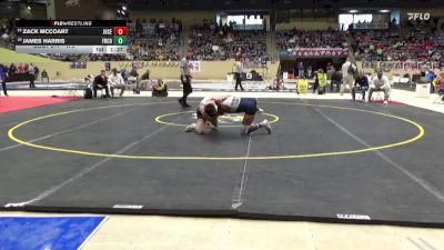 175 lbs Champ. Round 2 - Zack Mccoart, Johnson Central vs James Harris, Franklin County