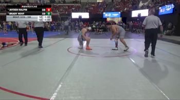195 lbs Round 1 - Brady Hout, Ronan Wrestling vs Jayden Halpin, Darkhorse Wrestling Club