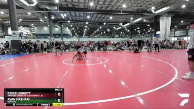 138 lbs Quarterfinal - Ryan Mazhari, NOVA WC vs Reece Leggett, Hanover Hawkeye Youth Wrestlin