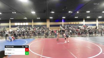 126 lbs Round Of 128 - Dax Beach, Tesoro vs Max Hope, Ground Creatures