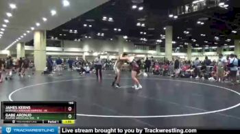 195 lbs Round 9 (10 Team) - Gabe Aronjo, Foxfire Wrestling Red vs James Kerns, Nebraska Hawaiian Hammers