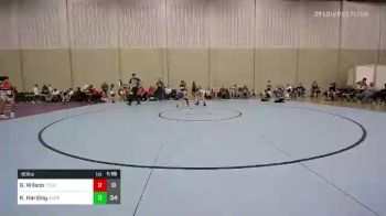 80 lbs Rr Rnd 5 - Gannon Wilson, Team Tulsa NDT vs Kaden Harding, Aggression Legionaries