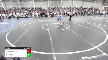 157 lbs Consolation - David Sanchez, Team Pueblo vs Max Haws, War Wc