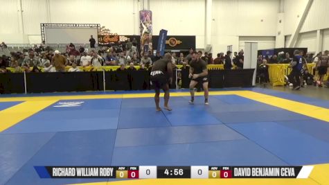 David Benjamin Ceva vs Richard William Roby 2024 World IBJJF Jiu-Jitsu No-Gi Championship