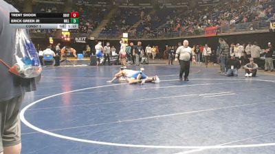 172 lbs Consy 1 - Trent Shook, Southern Columbia vs Erick Green Jr, Millcreek