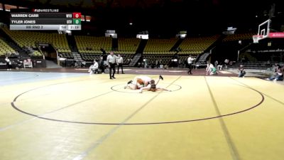 157 lbs Rr Rnd 2 - Warren Carr, Wyoming vs Tyler Jones, Utah Valley