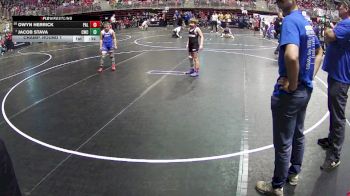 90 lbs Champ. Round 1 - Jacob Stava, Cavalry Wrestling Club vs Owyn Herrick, Palmer