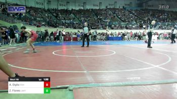 118 lbs Round Of 32 - Asher Digby, Davis vs Zack Flores, Lawton, MacArthur Ok