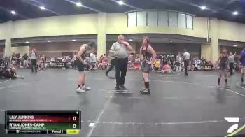 117 lbs Quarterfinals (8 Team) - Lily Junkins, Glasgow Wrestling Academy vs Ryan Jones-Camp, Carolina Hammer Squad