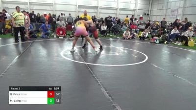 160 lbs Round 3 - Braylen Price, Team Gotcha vs Mason Long, Pheonix Wrestling Club Blue