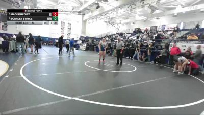 190 lbs Cons. Round 5 - Scarlet Strike, El Toro vs Madison Diaz, San Clemente