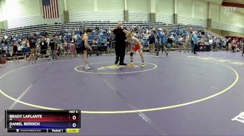 97 lbs Champ. Round 2 - Brady Laplante, MI vs Daniel Berdich, IL