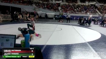 120 lbs Cons. Round 3 - Jalyssa Vasquez, Apollo vs Chelsey Patterson, Desert Vista