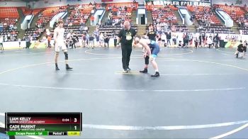 160 lbs Champ. Round 1 - Cade Parent, Level Up Wrestling Center vs Liam Kelly, Region Wrestling Academy