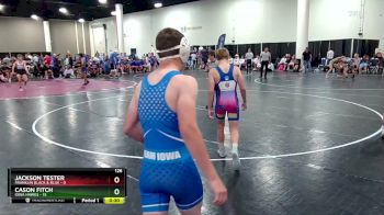 126 lbs Round 3 (16 Team) - Aiden Woods, Franklin Black & Blue vs Kadin Knapp, Iowa Hawks