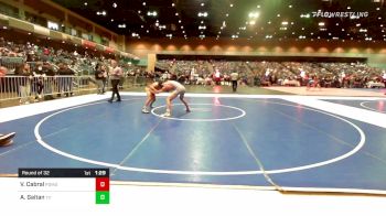 138 lbs Round Of 32 - Vincent Cabral, Pomona - B vs Abel (A.J.) Gaitan, Temecula Valley