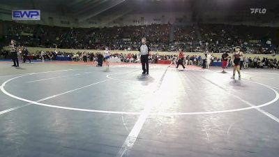 94 lbs Consi Of 16 #1 - Logan Burke, Westmoore Wresting vs Justin Davis Jr., Glenpool Warriors