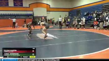165 lbs Champ. Round 1 - Chris Anderson, University Of Mount Union vs Elijah Martin, Ferrum College